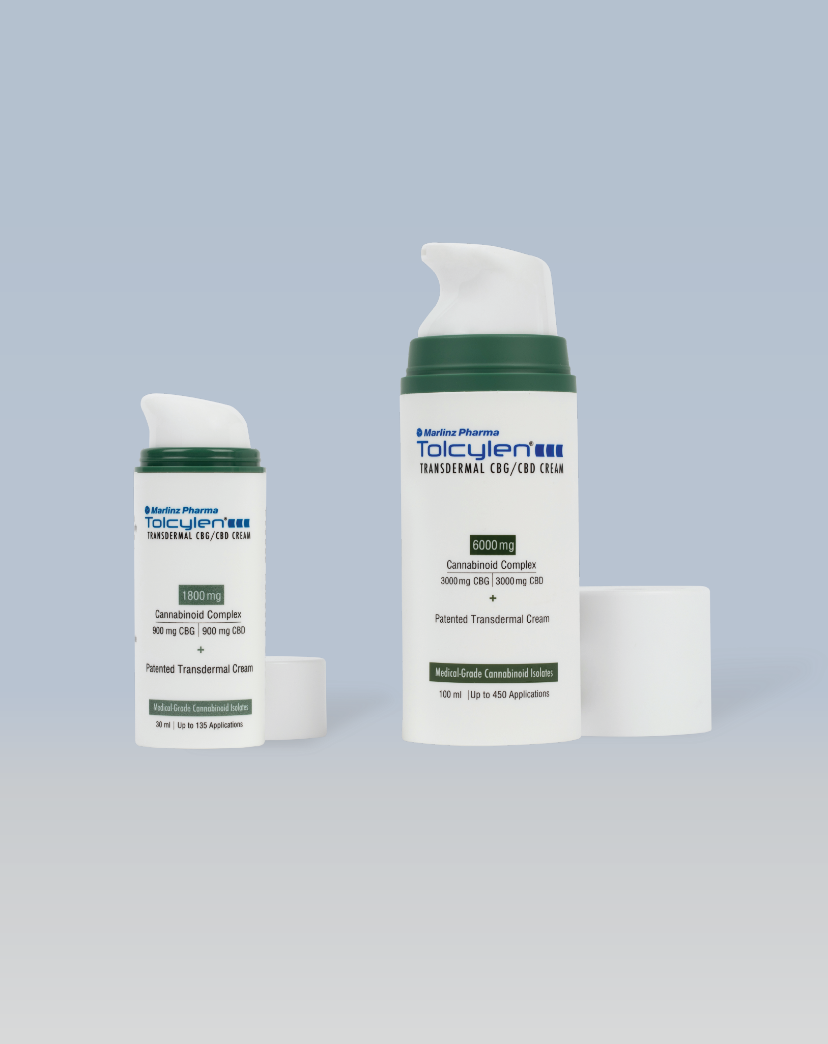 Transdermal CBG / CBD Cream